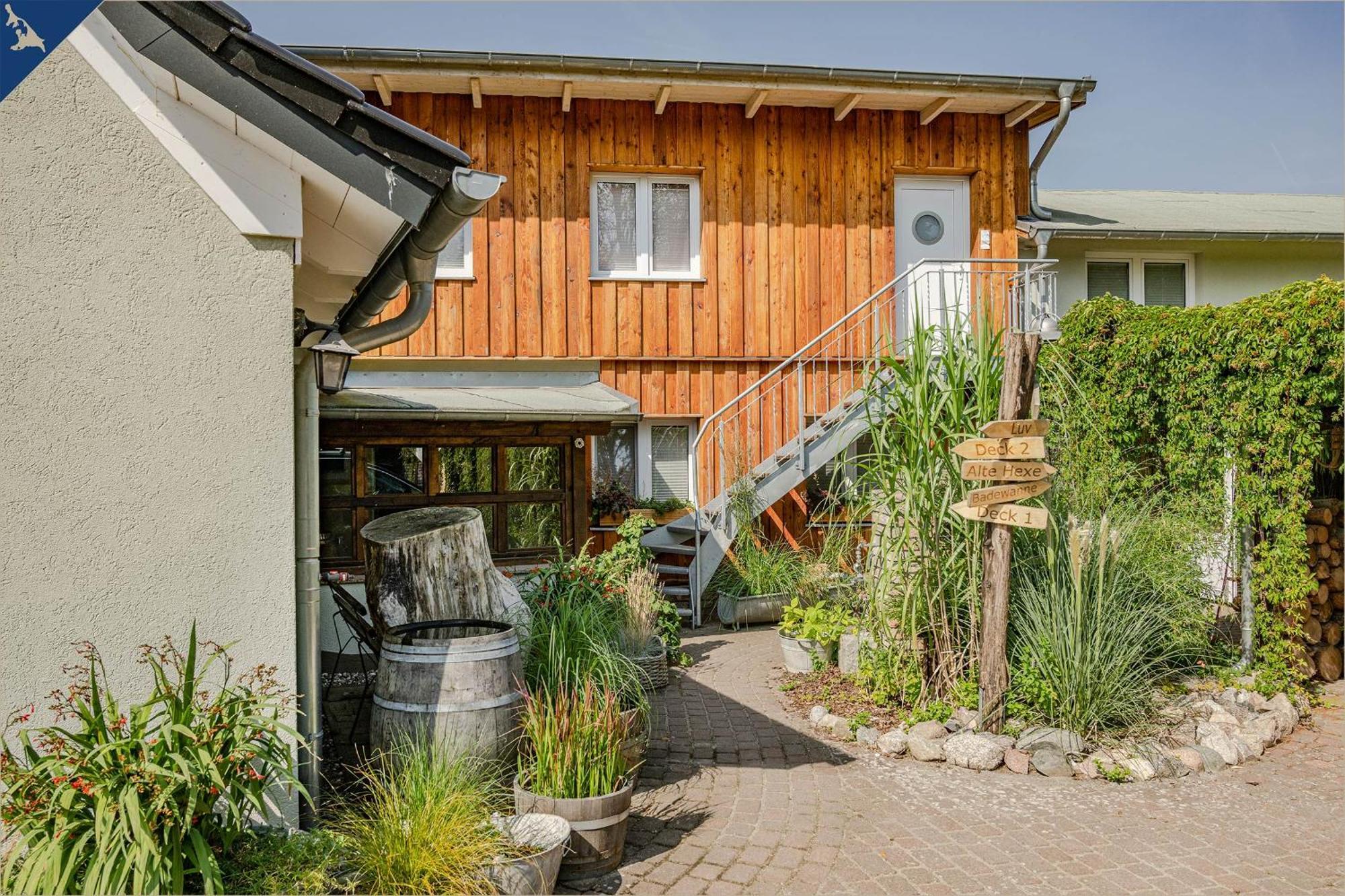 Ferienhaus Becker Ferienwohnung Mittschiffs 塞巴特黑灵斯多夫 外观 照片